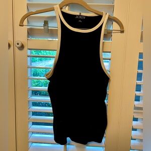 J Crew tank top with contrast trim
